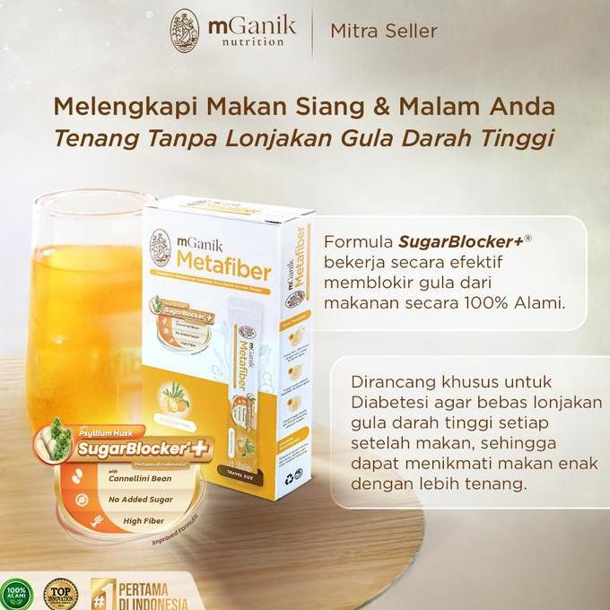 Foodbig- Mganik Metafiber Yuzu 21 Sachet