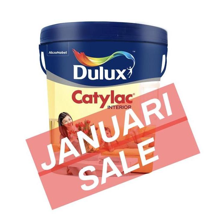 Cat- Cat Dulux Catylac 25Kg Putih Dan Warna