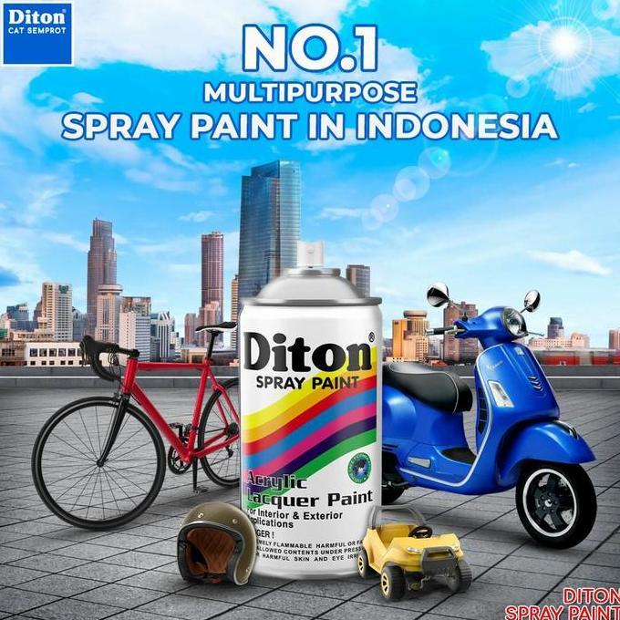 Cat- Diton Cat Semprot Primer Grey 8020 (Epoxy)
