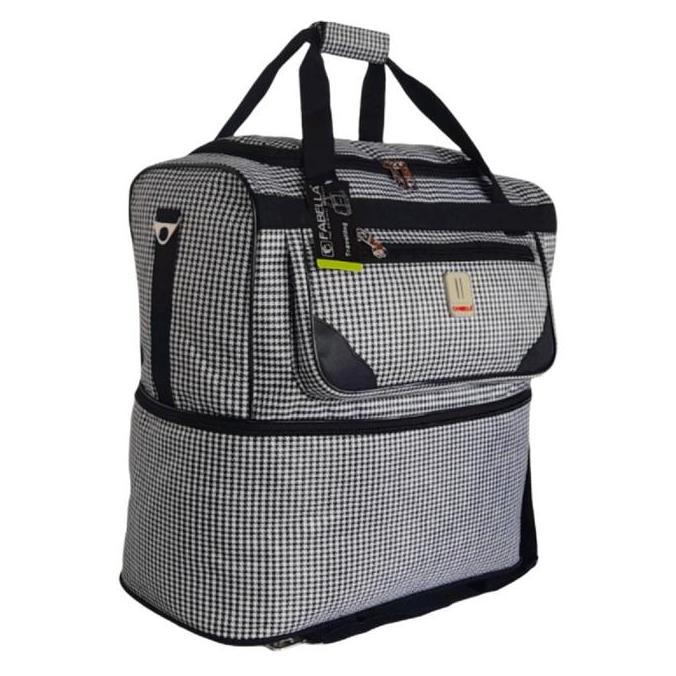 Instancodbisa- Tas Pakaian Fabella Tasl Tingkat Tas Travel Besar Tas Jalan Jalan Tas Mudik Tas Multi