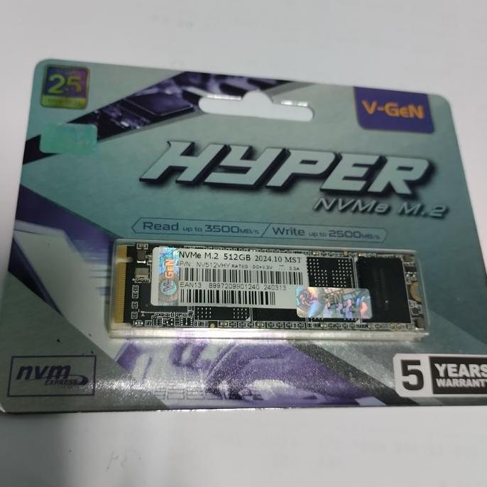 SSD NVMe HYPer V-Gen 512Gb M.2