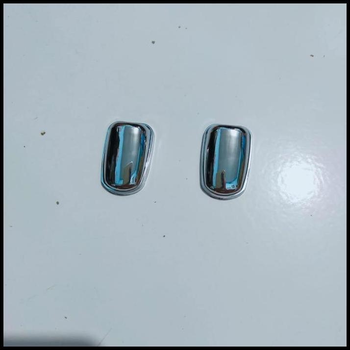 TERLARIS COVER WIPER NOZZLE FORD FOCUS FIESTA CROME COVER PENUTUP 1 SET 