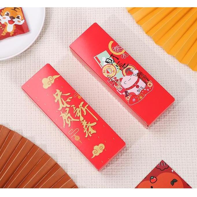 ```````] Box Imlek 06 / Kotak Kado Kue Permen Imlek