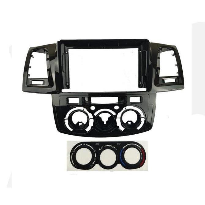 DI139 - FRAME HEADUNIT ANDROID 7 INCH / 9 INCH / 10 INCH TOYOTA FORTUNER HILUX VIGO 2008 - 2014 MANU
