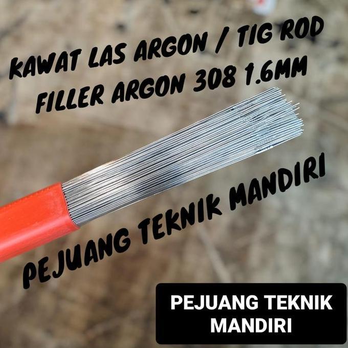 KIKYO KAWAT LAS TIG ARGON ER308 1.6MM / KAWAT LAS ARGON FILLER LAS TIG 1.6MM