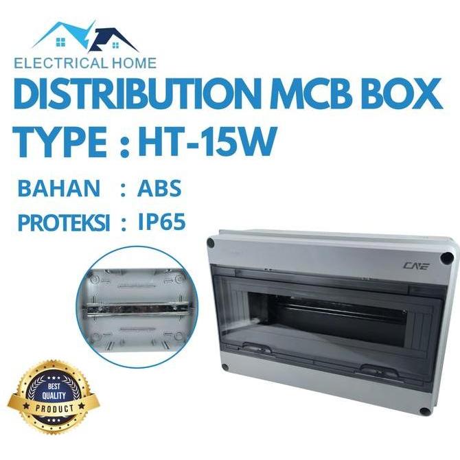 DISTRIBUTION MCB BOX  TYPE HT-15W WATERPROOF IP65