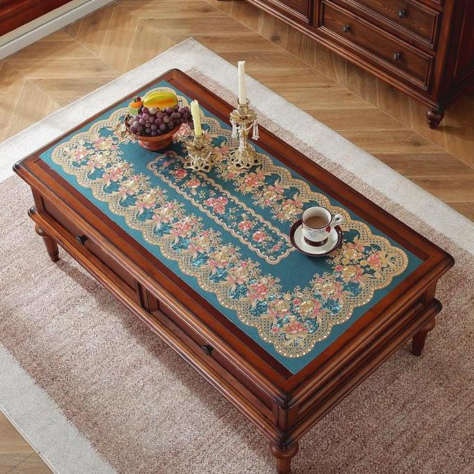 Slowby- Hm  Loyal Bosque Taplak Meja Tamu / Alas Makan Dengan Kualitas Tinggi Berenda Anti Air 45X90