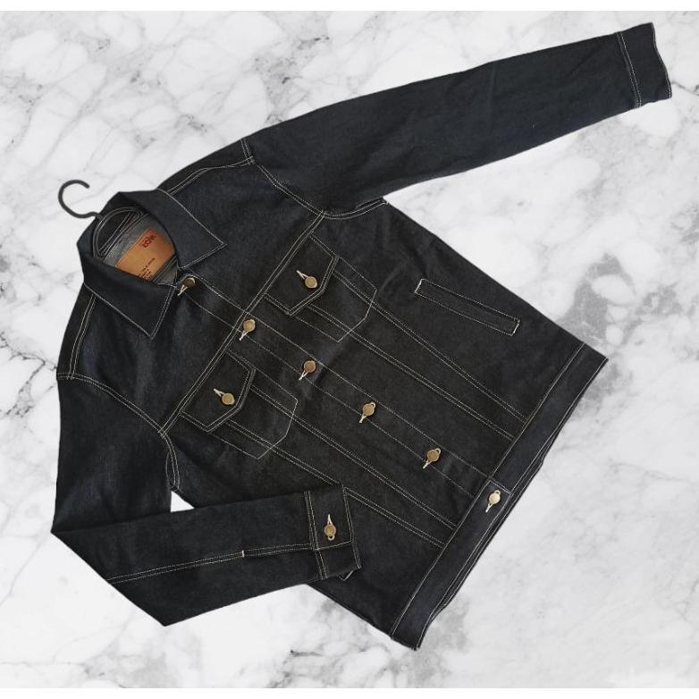 HOT SALE JACKET BLACK 14 oz ( RAW DENIM)