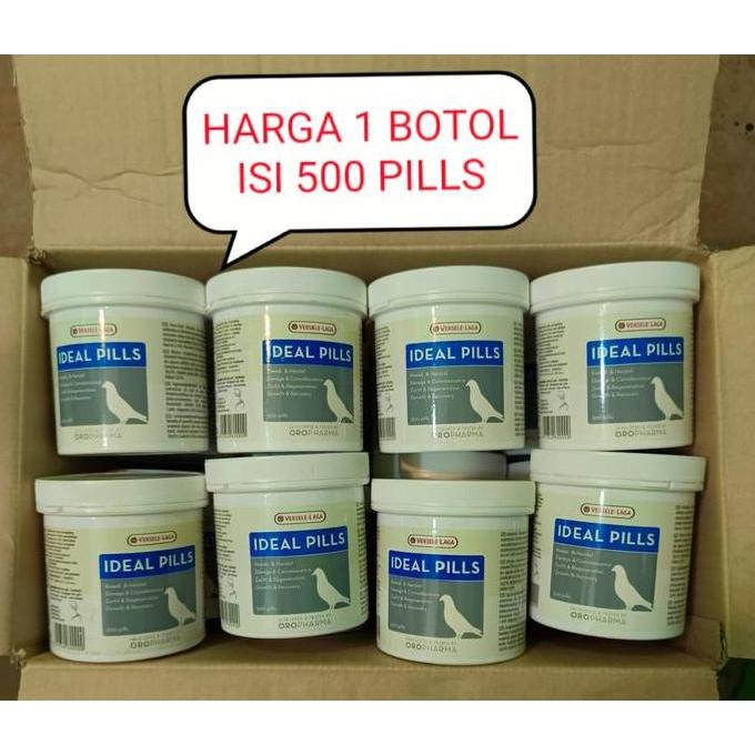 REBAPIN - PIL IDEAL VERSELE LAGA VITAMIN BURUNG ( 1 BOTOL 500 PILS) IDEAL PILLS