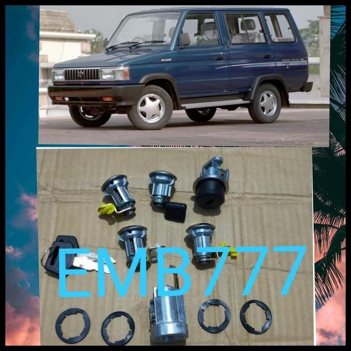 GRATIS ONGKIR KUNCI KONTAK SET KUNCI LACI KUNCI PINTU KIJANG 5K SUPER 