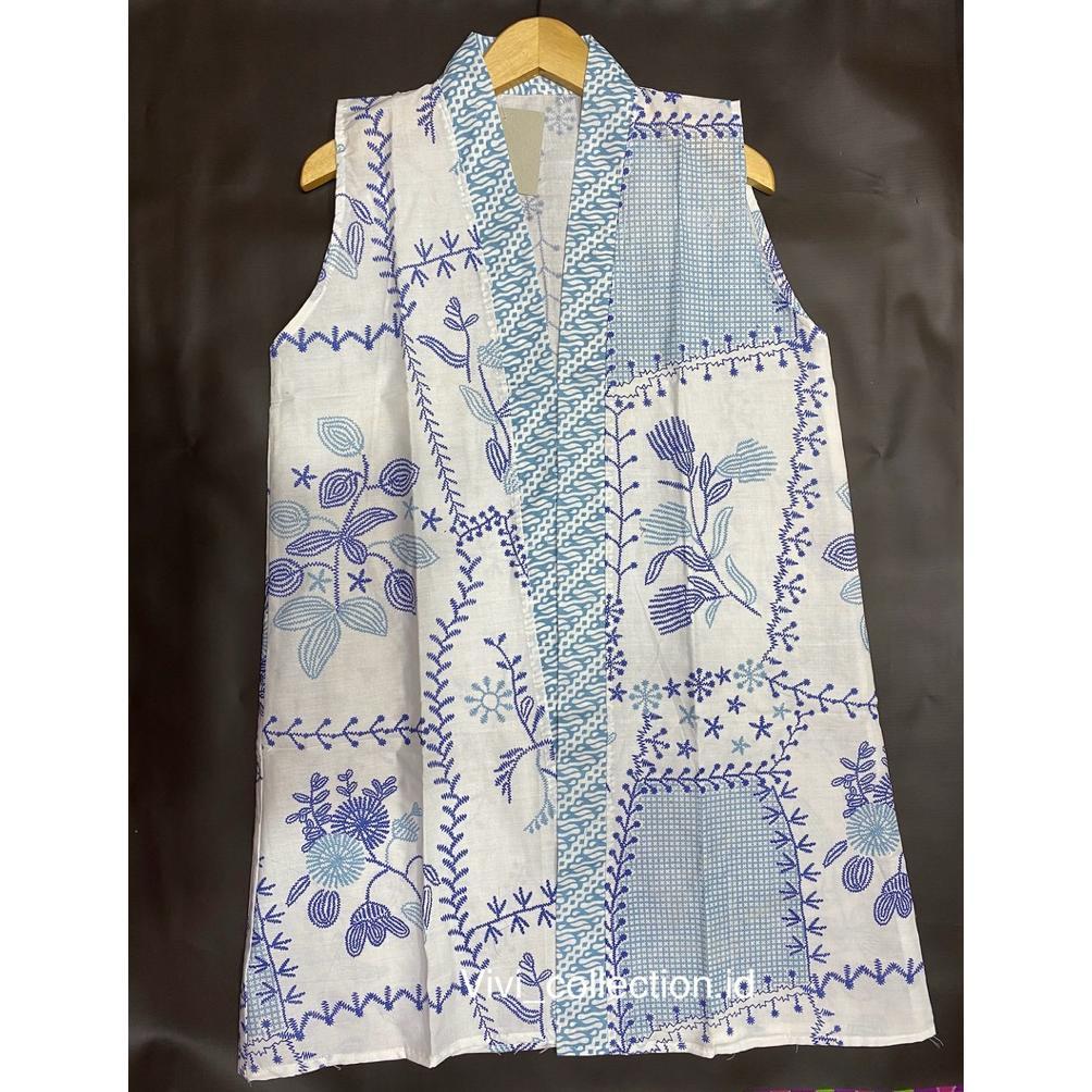 NEW PRODUCT Outer Batik wanita,Vest Outer Yukensi batik,Outer kekinian,outer buat kantor