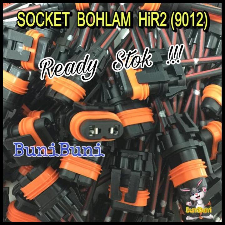 BEST DEAL SOCKET HIR2 / SOKET FITING BOHLAM LAMPU MOBIL TIPE HIR2 / 9012 