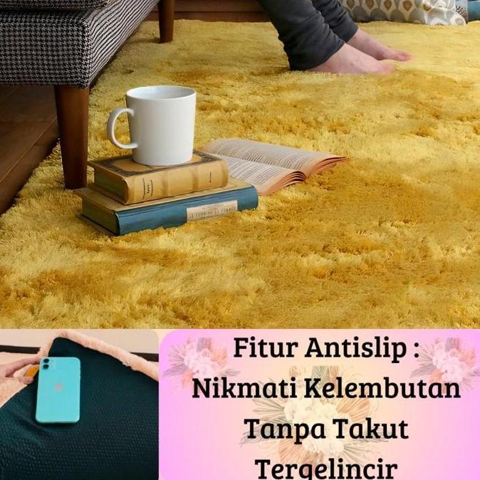 KARPET BULU RASFUR UK 200 X 150 X 2,5 CM