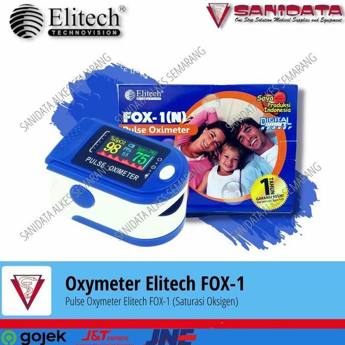 Oxymeter Elitech Fox 1 ( Saturasi Oxygen elitech fox 1)