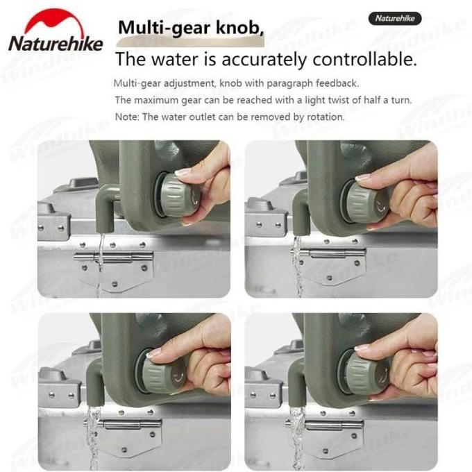 Mouting- Galon Air Naturehike Cnh22Cj018 Ling Mu Outdoor Bucket