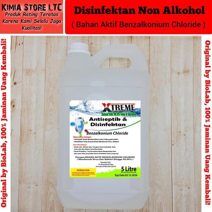 Gohead- Disinfektan / Disenfektan 5 Liter / Cairan Disinfektan