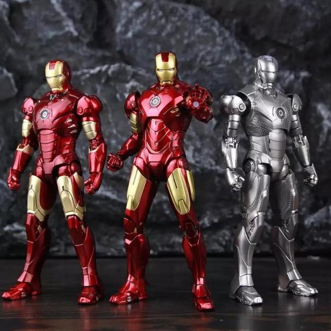 juprisyahpu - marvel zdtoys avengers ironman mark 3 zd toys original figure