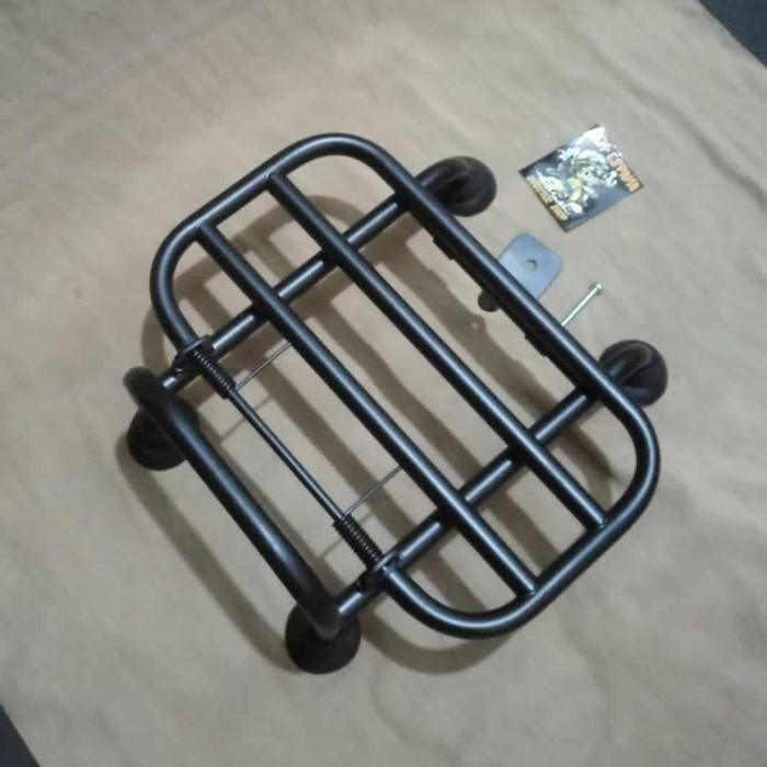 Rak Besi Depan Fazzio / Front Rack Yamaha Fazzio / Aksesoris Original Dan Terpercaya