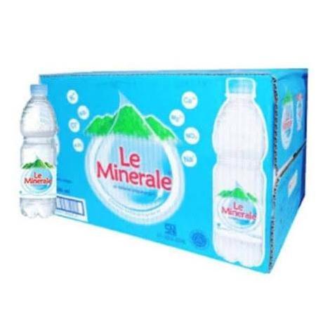 Le minerale 600 ml Air Mineral Botol 1 Dus