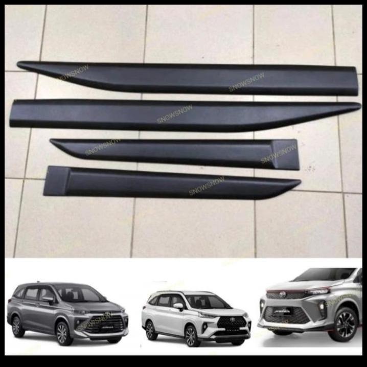 BEST DEAL LIS BODY SAMPING MOBIL AVANZA XENIA VELOZ 2022-2023 HITAM 