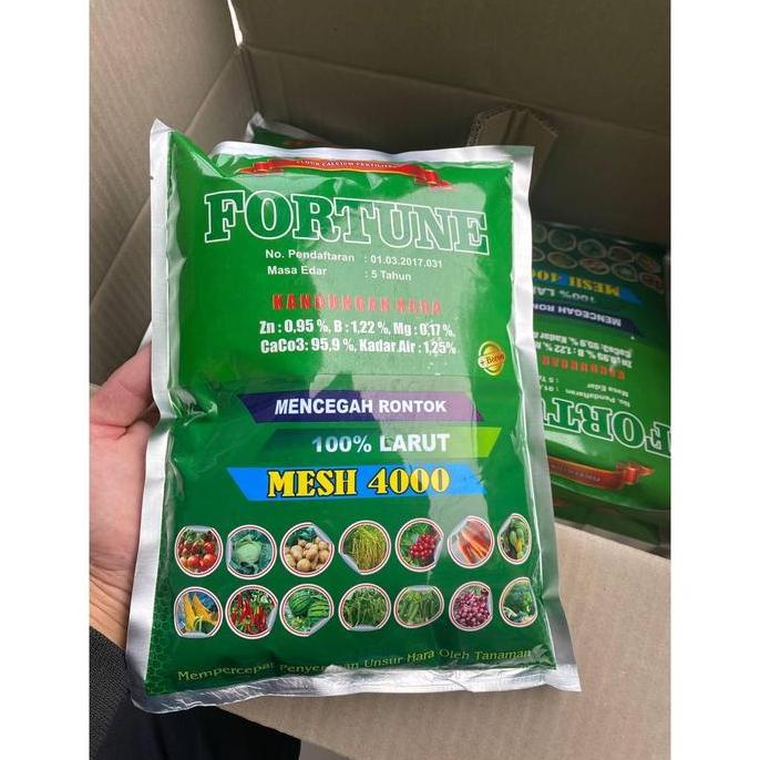 Indah- Promo Obat Semprot Daun Cabe Keriting Fortune 1Kg Pupuk Kalsium Hama Anti Virus Bulai Cabai D