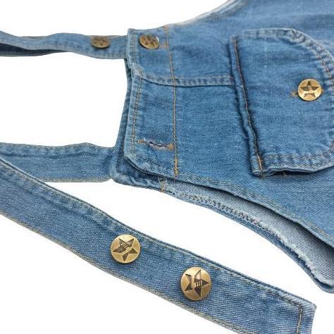 Boykid- Overall Celana Panjang Jeans Anak Unisex