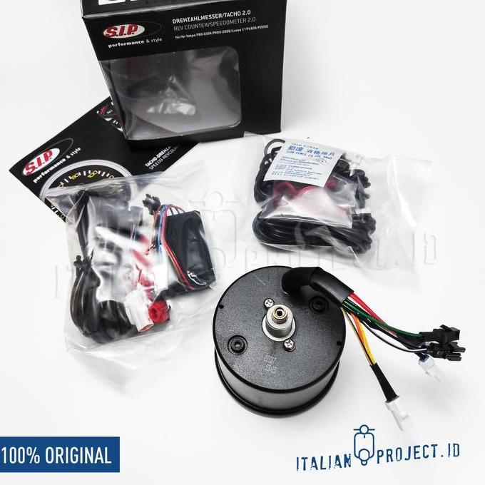 Speedo Spedometer Digital Rev Counter SIP Vespa PX MK1 MK2 PX Sport