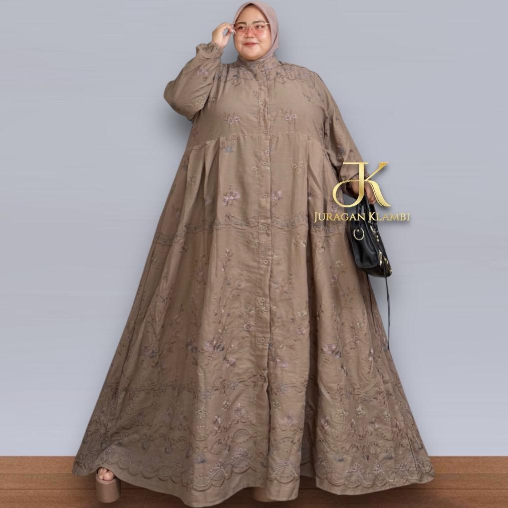 DISKON GAMIS JUMBO LD 140 KATBOL BORDIR PREMIUM FULL FURING HQ ESTIMASI BB 80-140KG+  BY JURAGAN KLA