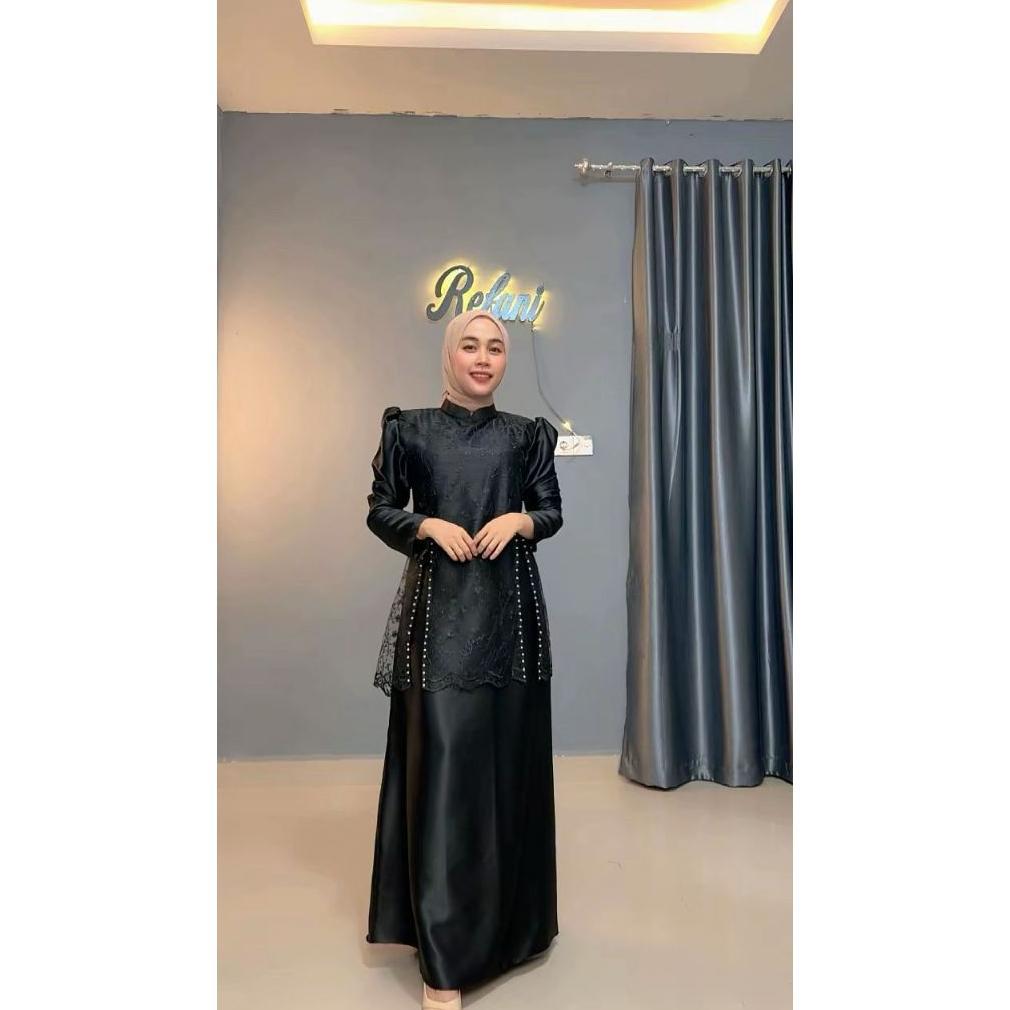 BEST SELLER BAJU LEBARAN MODEL BROKAT 2026 TERBARU GAMIS REFFA DRESS KONDANGAN BROKAT VIRAL BAJU GAM
