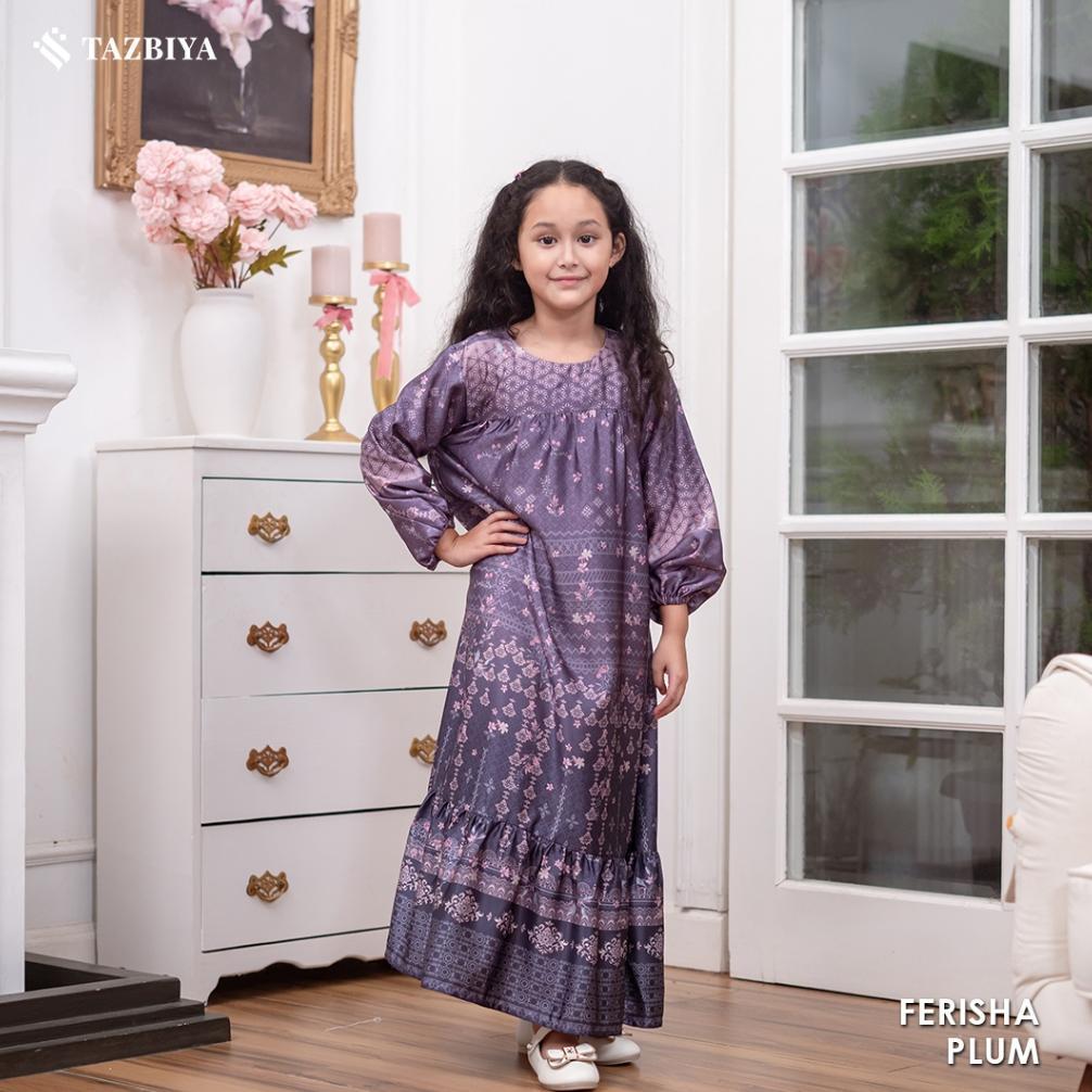 FREE ONGKIR TAZBIYA GAMIS ANAK MOTIF | DRESS ANAK MOTIF | DRESS SYARI ANAK SILK PREMIUM | GAMIS ANAK