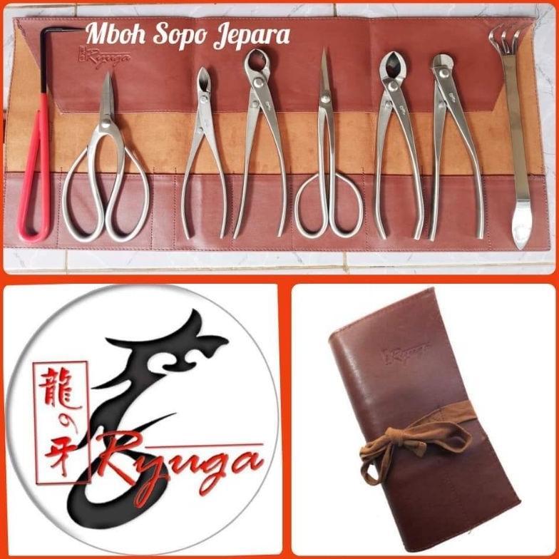 Alat Bonsai, Satu Set Ryuga Jepang Stenlis Set 3