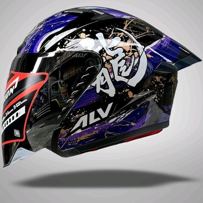 Cod,Bisa- Helm Alv Ultron Pro New Motif Sni Original Helm Alv Ultron Pro Motif