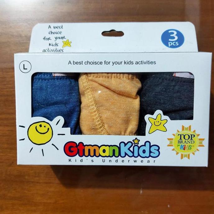 Instancodbisa- Celana Dalam Anak Gt Man Kids / Cd Gt Man Kids Gmx Kids / Cd Gt Kids