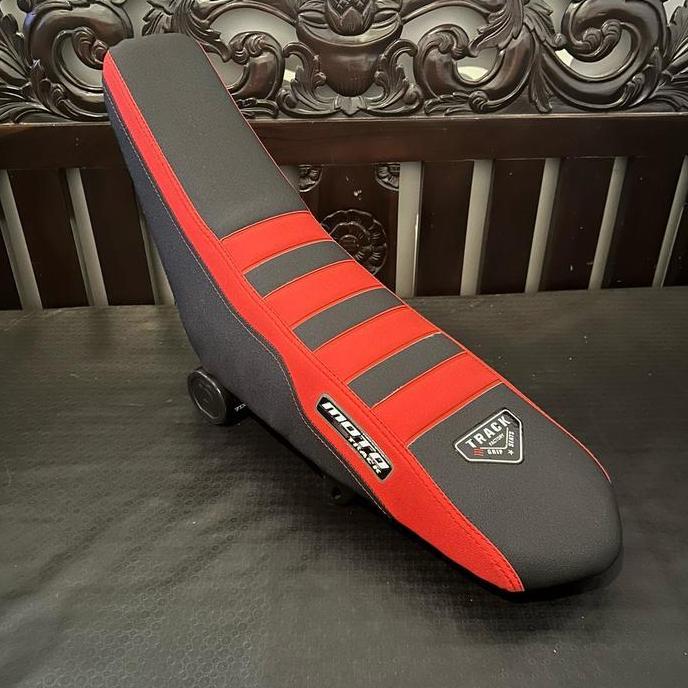 DS338 >> Jok Motor Trail Model Gordon Busa Rata Tebal untuk KLX 150S KLX BF Dtraker KLX 230 CRF 150L