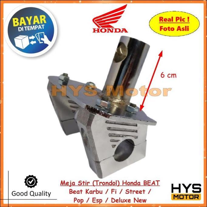 DY81 - Meja Stir Minimalis Tapak Trondol Dudukan Stang Matic Honda BEAT Karbu / Street / Pop / Fi ES