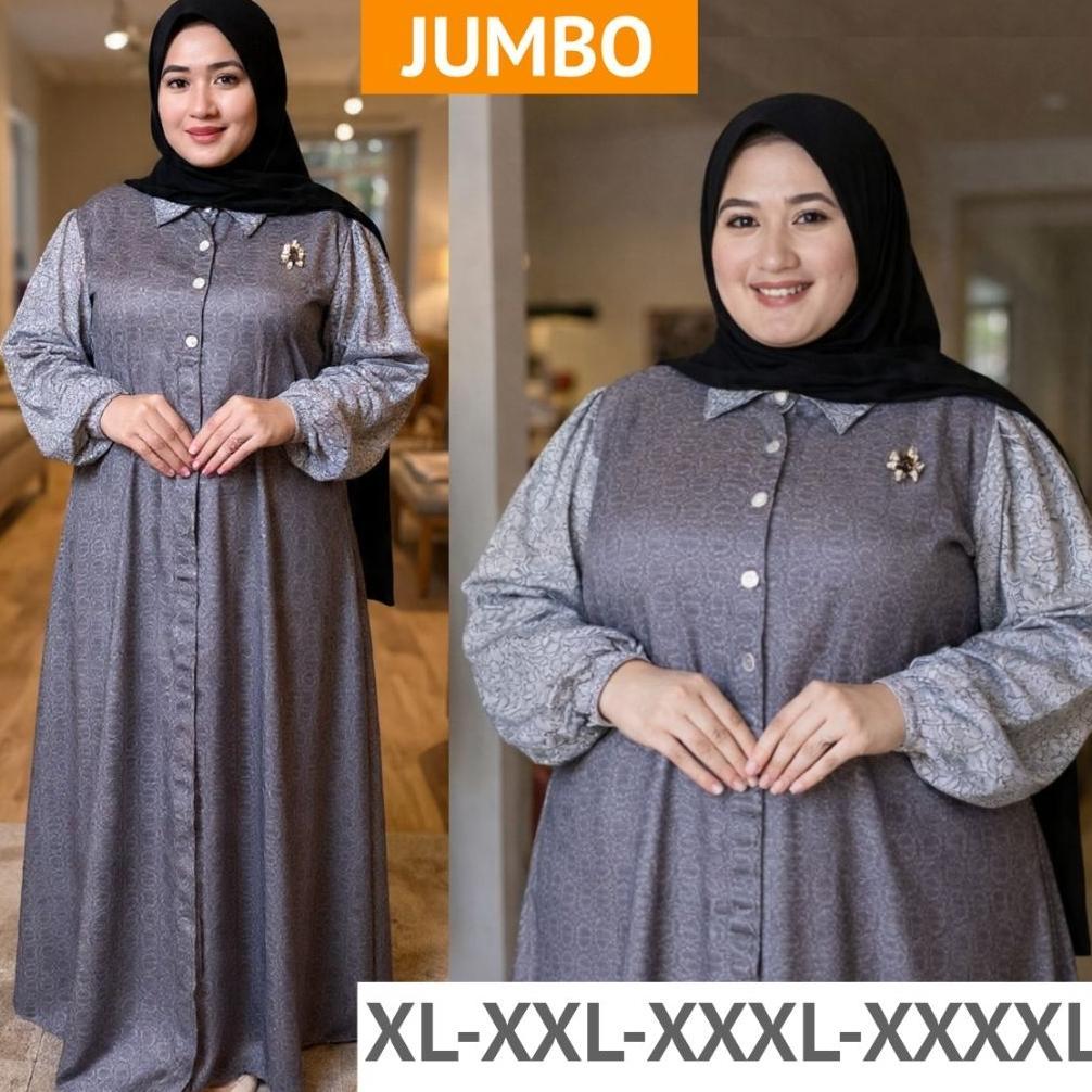Cuci Gudang  Gamis Jumbo Xl Xxxl Xxxxl