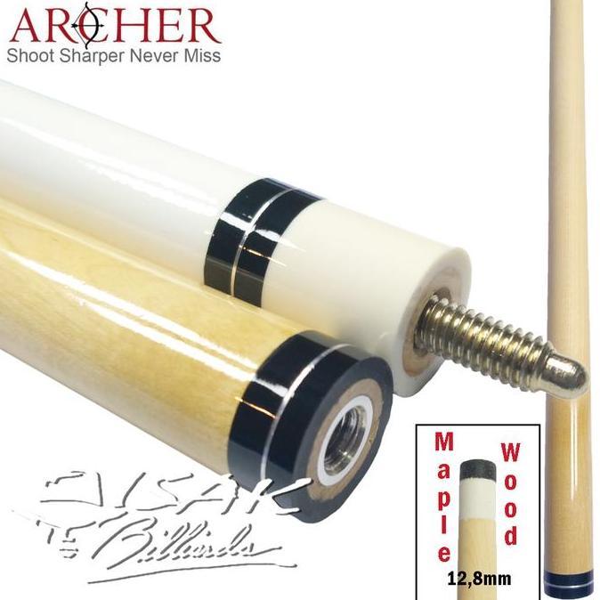 Archer Cue - AR09 - Maple Pool Billiard Cue Stick - Stik Biliar Bilyar