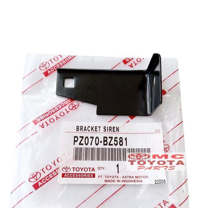 hanya disini] Bracket Sirene Toa Alarm Original Avanza Xenia 2011-2015 Ori PZ070-BZ581 Braket Sirene