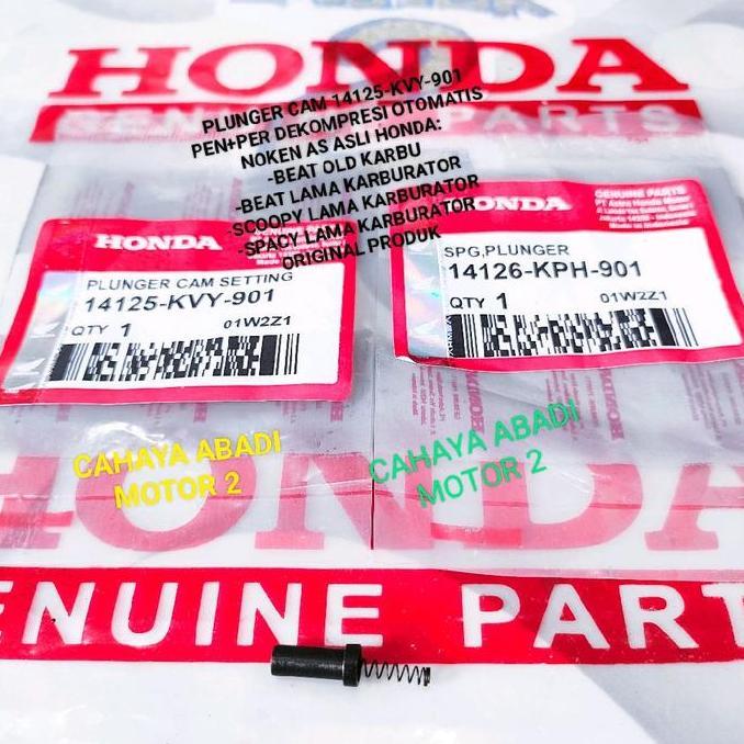 Promo PEN PER DEKOMPRESI DECOMPRESI OTOMATIS NOKEN AS PLUNGER CAM SETTING 14125-KVY-901 ASLI HONDA B