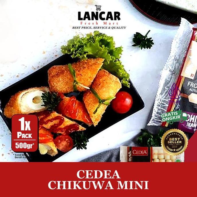 Bigwood- Cedea Chikuwa Mini 500Gr / Cedea Chikuwa Mini 500Gr