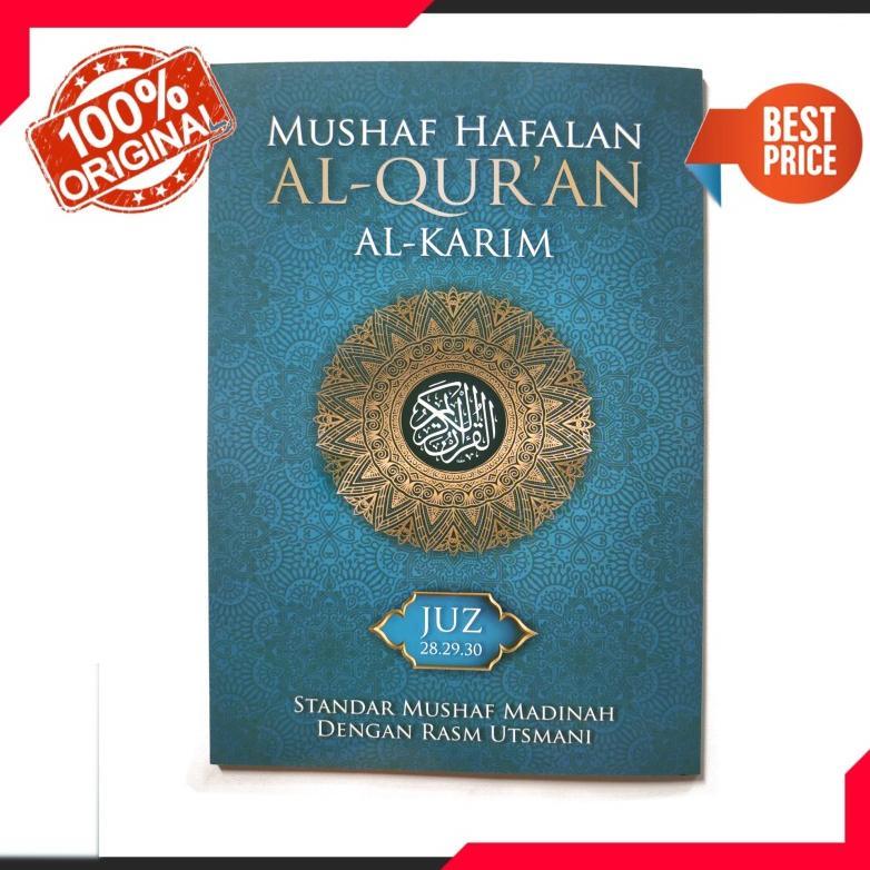 PREMIUM MUSHAF UTSMANI AL QURAN HAFALAN JUZ 28-30 ATTUQA AL QURAN UTSMANI