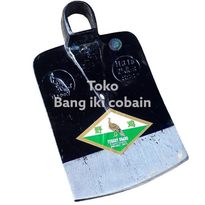 Lansungkirim- Cangkul Baja Asli Pacul Cap Ayam Jago Asli