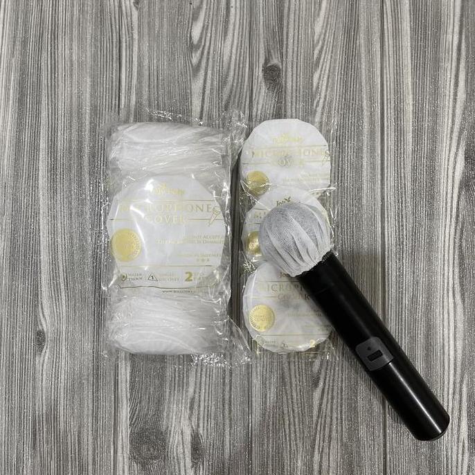 Sarung Mic 500Pcs Cover Mic Jollypoly/ Pelindung Microfon Karaoke