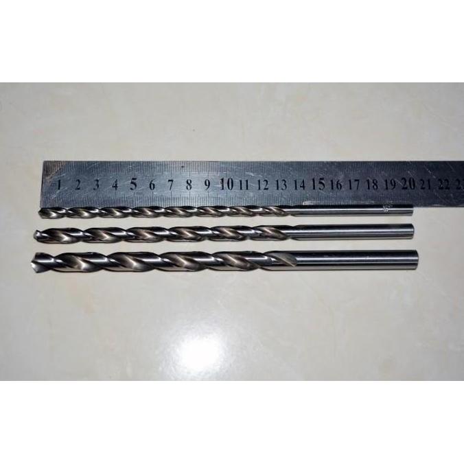 Mata bor HSS kayu besi 8 mm panjang 20 cm