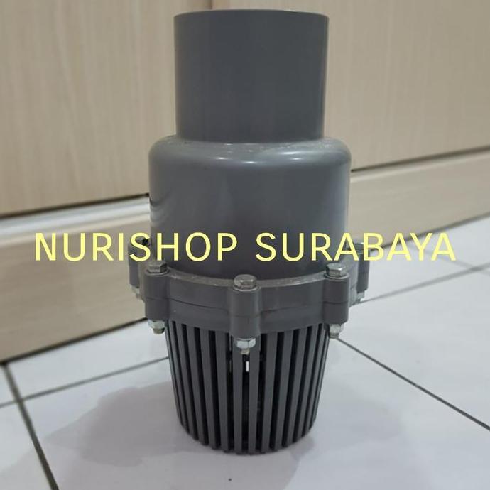 TERBARU - Foot Valve PVC / Foot Klep PVC KDJ 2,5" (2,5 inch)
