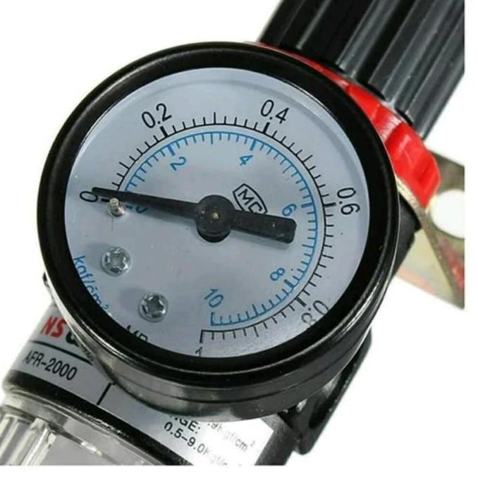 Gaswoii- Regulator Filter Saringan Setelan Tekanan Angin Kompresor Tekiro