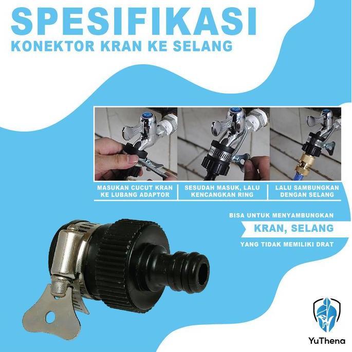 Lansungkirim- Sambungan Kran Air Sambungan Selang Konektor Selang Kran Air Ke Selang