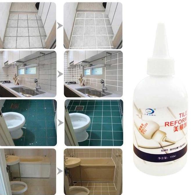 Lancarjaya- Semen Pengisi Nat Keramik Lantai Warna Hitam Putih Gray Gold Lem Tile