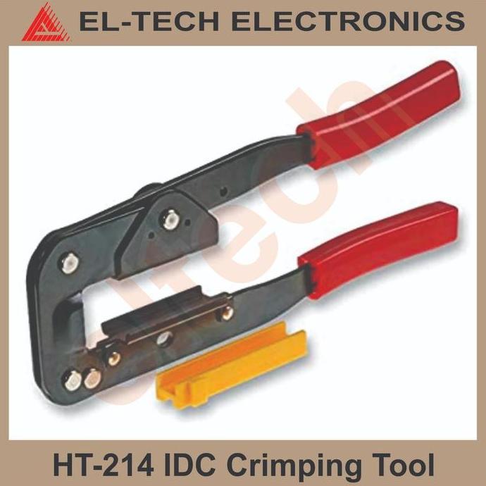 HARGA DISC - HT-214 IDC Crimping Tool Alat Pemasang Konektor Ke Flat Kabel