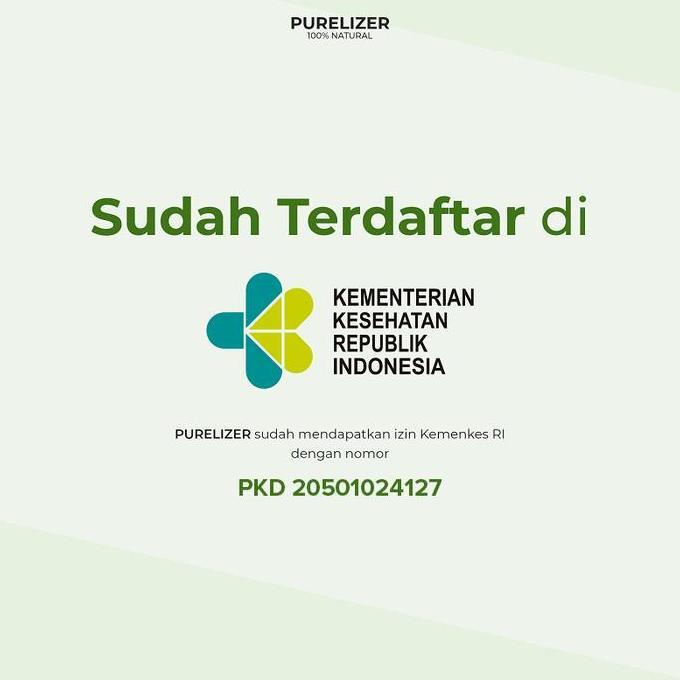 Hayuco- Purelizer Hand Sanitizer Gel 10 Liter Refill 2X5L Kemenkes Ri Pkd 20501024127 & 20501220131 